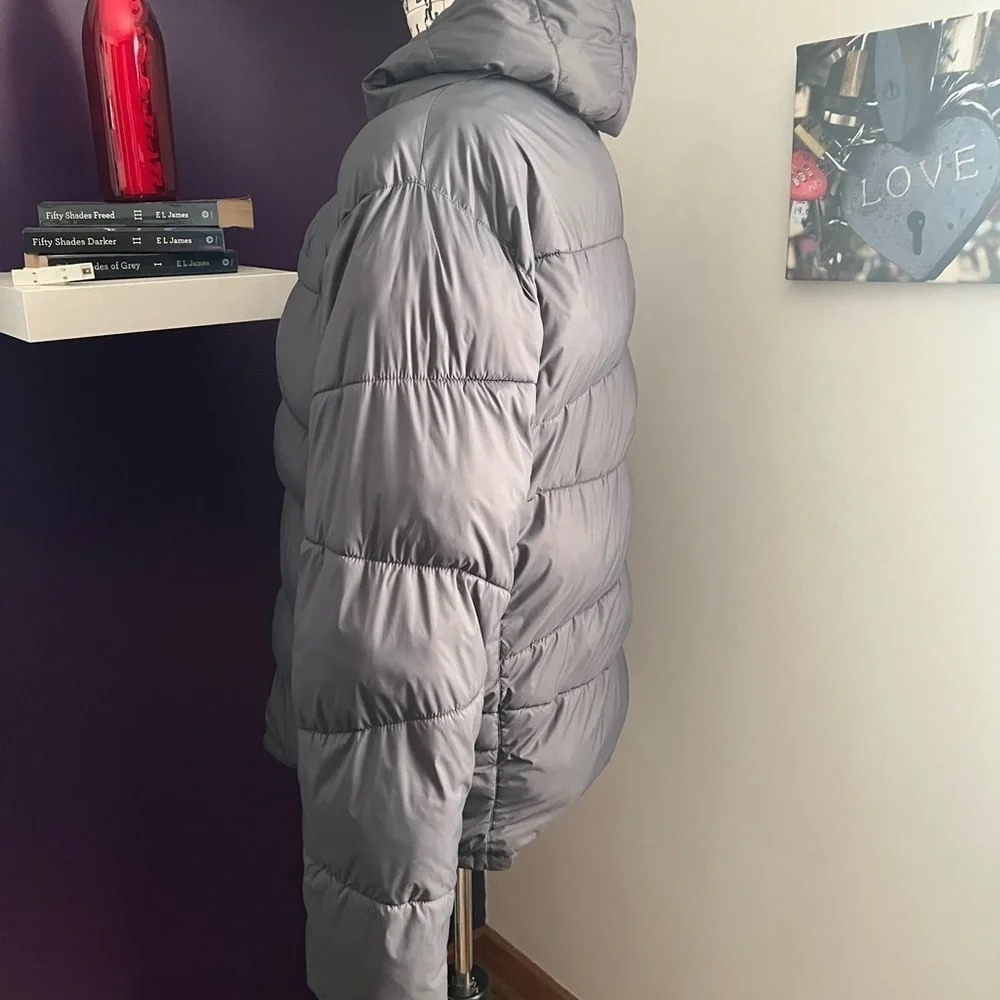 SPYDER Gray Puffer Jacket
